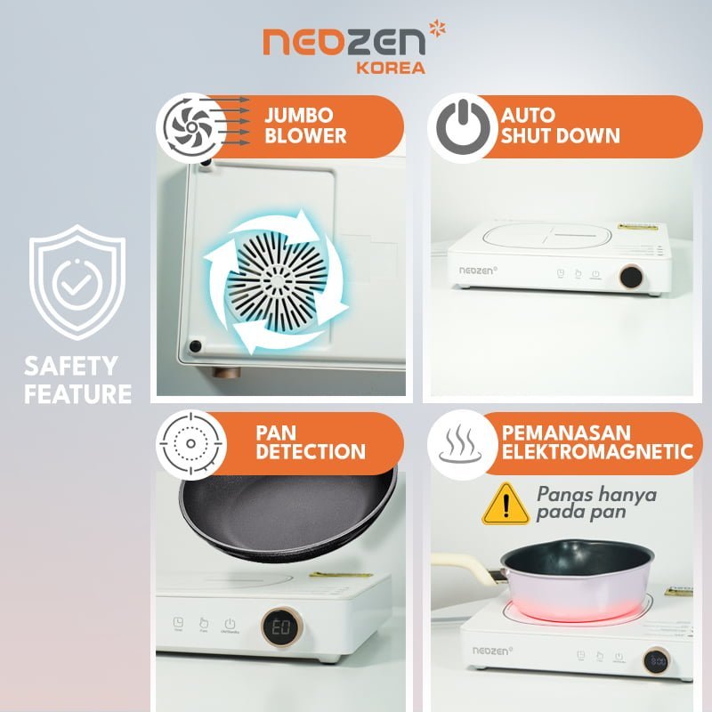 NEOZEN SMART INDUCTION STOVE IVORY NZ IH6 Neohaus Indonesia