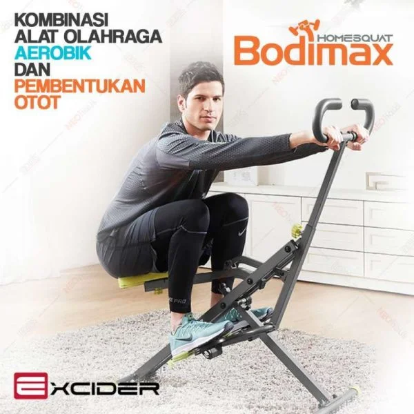 BODIMAX EXCIDER HOME SQUAT GREY - Gambar 3
