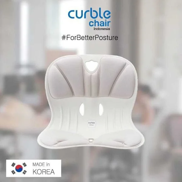 CURBLE CHAIR WIDER GREY