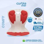 CURBLE CHAIR COMFY RED