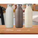 MOSH MILK BOTTLE BROWN 450ML DMMB450BR - Image 3