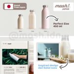 MOSH MILK BOTTLE BROWN 450ML DMMB450BR - Image 2