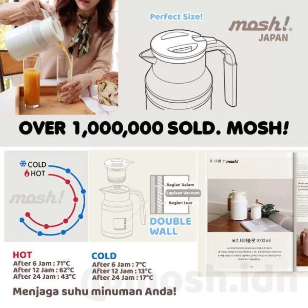 MOSH TANK IVORY 1L DMTK1.0IVK - Gambar 2