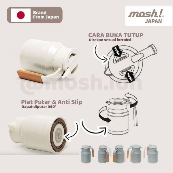 MOSH TANK IVORY 1L DMTK1.0IVK - Gambar 3