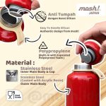 MOSH LATTE BOTTLE TURQUOISE 450ML DMLB450TU - Image 2