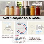 MOSH LATTE BOTTLE TURQUOISE 450ML DMLB450TU - Image 3