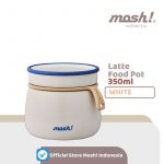 MOSH LATTE FOOD POT WHITE 350ML DMLF350WH