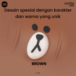 Curble Chair LINE&FRIENDS Series - Brown (LIMITED EDITION) - Image 2