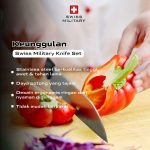 SWISS MILITARY MODERN KNIFE SET 5P - Image 2