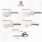 SWISS MILITARY EUROPEAN KNIFE SET 6P - Image 4