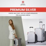 SM SUITCASE ZENEBA 20 INCH SILVER + FOLDING BAG SM STYLE 2019 - Image 5