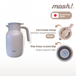 MOSH TABLE POT 1.8L MOCCA DMLP1.8MKM - Image 3