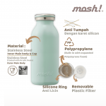 MOSH NEW MILK BOTTLE TURQUOISE 600ML DMNMB600MT - Image 2