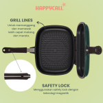 Titanium Double Pan Jumbo Grill Emerald Green - Image 2