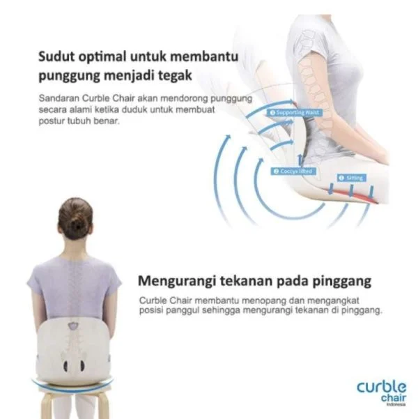 CURBLE CHAIR WIDER GREY - Gambar 5