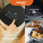 NEOZEN AEROMASTER AIR FRYER IVORY A5 - Image 5