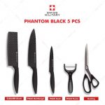 SM KNIFE BLACK SET 5P