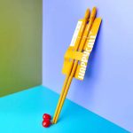 HC VIVA SILICON CHOP STICKS MUSTARD 4004-1135 - Image 2