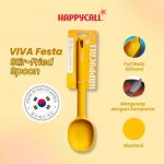 HC VIVA SILICON STIR FRIED SPOON MUSTARD 4004-1133 - Image 3