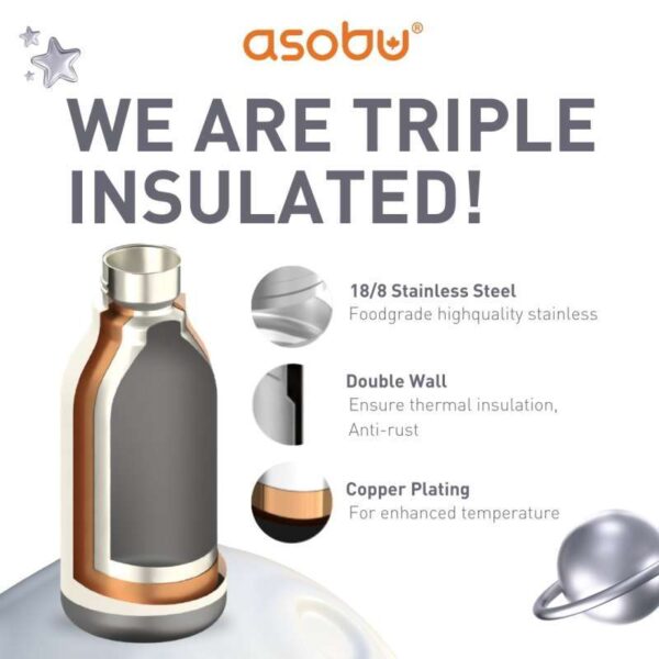 ASOBU BESTIE BOTTLE ROCKET 460ML SBV44 - Gambar 3