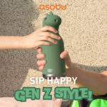ASOBU BESTIE BOTTLE DINOSAUR 460ML SBV44 - Image 6