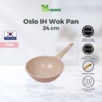 ECORAMIC OSLO WOK PAN 24 IH