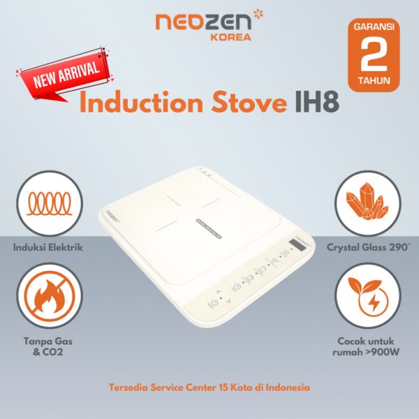 NEOZEN INDUCTION STOVE IVORY NZ-IH8